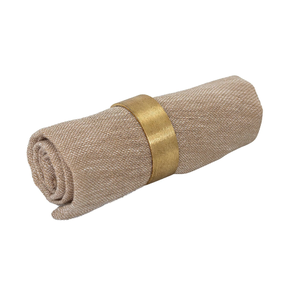 ห่วงใส่ผ้าเช็ดปากทองเหลืองโบราณสำหรับตกแต่งโต๊ะสำหรับงานปาร์ตี้ทรงวงรีสีทองเหลืองธรรมชาติราคาถูกที่สุด - Product Image 3