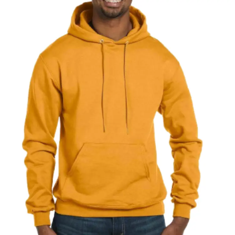 320 Gsm High Quality Men Cotton Thick French Terry Pullover Hoodie Custom Oversized Hoodie Loose Pullover men's hoodies