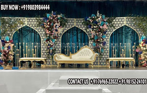 Decoración de Boda Marwari, Mandap Cortado con Láser, Compra en EE. UU., Mandap Cortado con Láser de Tendencia, Escenario de Matrimonio, DST Exports, Decoración de Mandap en Oferta - Product Image 5