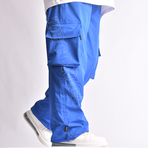 Venta al por mayor OEM personalizado unisex para pantalones y para alta tela 100% poliéster duradero con cremallera a prueba de viento transpirable uso - Product Image 6