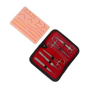 ชุดเย็บแผลผ่าตัดสำหรับนักศึกษาแพทย์การฝึกปฏิบัติอย่างสมบูรณ์พร้อมแหล่งจ่ายไฟด้วยตนเองและแผ่นผิวหนัง - Product Image 5