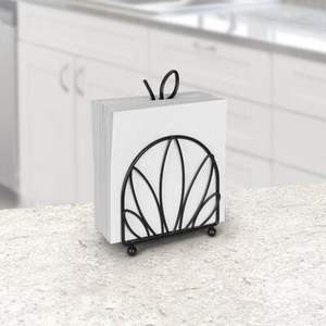 Lot de 2 porte-serviettes décoratifs de table design vintage pour hôtel porte-serviettes en métal de haute qualité au meilleur prix - Product Image 3