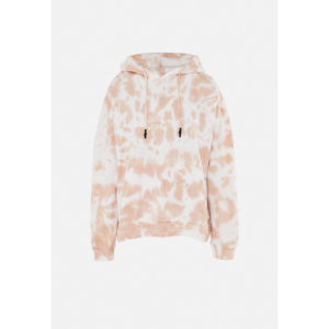 2026 nueva llegada personalizada Tie Dye Sudadera con capucha para hombres transpirable básico algodón mezclado tejido de ganchillo liso teñido invierno - Product Image 6