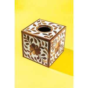 กล่องทิชชู่ฝังกระดูกอุปกรณ์เสริมสำหรับบ้านที่ทันสมัยออกแบบมาเพื่อการจัดระเบียบ - Product Image 2