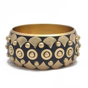 A Z Crafts Premium Quality Wooden Brass Cuff <b>Bracelets</b> <b>Set</b> Fashionable Lovers Shape Jewellery for Gift - Product Image 5