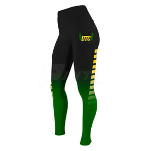 Women's Elastic Waist Soft Yoga <b>Leggings</b> with Squat-Proof Feature Solid <b>Pattern</b> for Gym & Daily Wear - Product Image 4