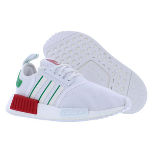 Adidas Nmd_R1 GS รองเท้าผู้หญิงสี: ขาว/ขาว/เขียว100% ของแท้ - Product Image 5