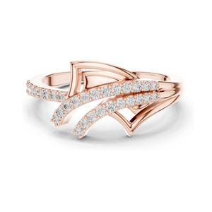 Bague pour femme en diamant de laboratoire 0,227 ct, clarté VVS-VS EF, or 18 carats, 14 carats, 10 carats et argent 925, options or rose, or jaune, or blanc - Product Image 2