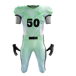 Venta al por mayor de camisetas de fútbol americano sublimación personalizada uniformes de fútbol americano de entrenamiento universitario juvenil de gran tamaño - Product Image 5