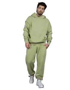 Survêtement d'hiver unisexe avec logo personnalisé Pantalon de survêtement pour homme en molleton de coton épais imprimé de sport grande taille - Product Image 1
