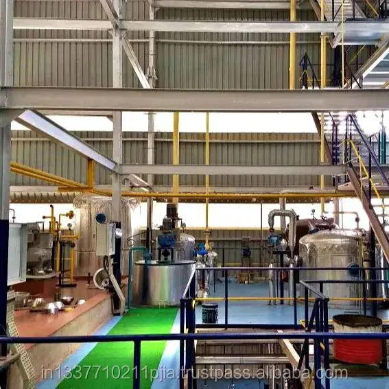 MEILLEURE QUALITÉ PRIX ABORDABLE usine de raffinerie d'huile de cuisson DE FOURNISSEUR ET FABRICANT INDIEN