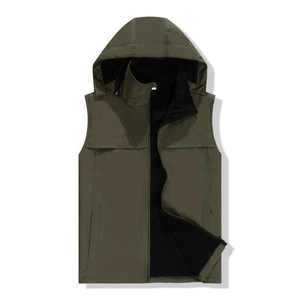 Veste Softshell pour hommes conçue sur mesure pour la chasse d'hiver gilet sans manches imperméable Bodywarmer - Product Image 5
