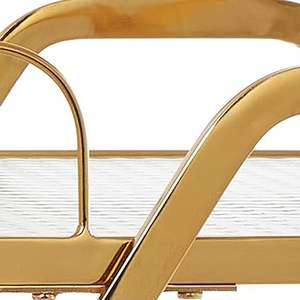 kitchen luxury metal rolling bar <b>cart</b> <b>storage</b> <b>cart</b> - Product Image 6