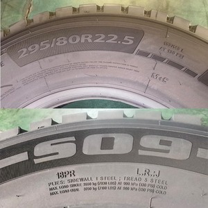 Pneu de camion routier 11R22.5 12R22.5 295/80R22.5 315/80R22.5 à 3 nervures toutes positions, faible résistance au roulement, longue autonomie - Product Image 4
