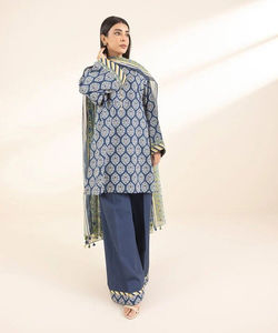 Pelouse Shalwar Kameez costumes qualité supérieure 2025 nouveau design dames services de gros OEM femmes robe de pelouse personnalisée - Product Image 2