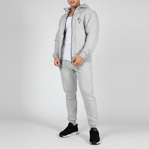 Pull à capuche en coton polyester personnalisé pour hommes Tissu polaire Séchage rapide Respirant Teint uni pour une utilisation en salle de sport d'hiver Service OEM - Product Image 4