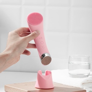 Cepillo de Limpieza <span class=keywords><strong>Facial</strong></span> Eléctrico 2 en 1 con Cabezal de Masaje Metálico, Vibración Sónica, Limpiador <span class=keywords><strong>Facial</strong></span> de Poros Profundos para el Cuidado de la Piel - Product Image 6