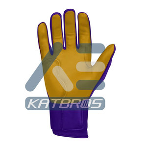 Gants de frappe de baseball en cuir, design personnalisé, prix abordable, vente chaude, conçus pour le contrôle du swing - Product Image 6