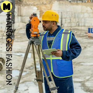 Alta visibilidad Seguridad de tráfico barata Alta visibilidad Chaleco DE SEGURIDAD naranja Ropa DE SEGURIDAD Chaleco reflectante de trabajo - Product Image 6