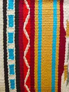 Western Show Horse Saddle Blanket Diseño de Nueva Zelanda Manta de sillín de lana hecha a mano Top Wool Saddle Pad Size - Product Image 3