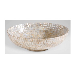 Cuenco para servir nácar para el hogar, fregona de la mejor calidad, cuenco para mesa de comedor, decoración a bajo coste, gran oferta - Product Image 1