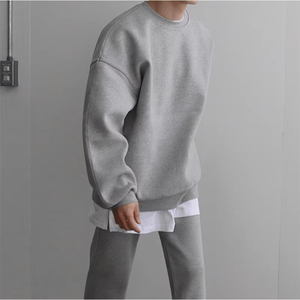 Precio de Venta caliente de los hombres de ajuste Regular 100% algodón ecológico cómodo pulóver sudaderas con capucha para ropa informal bordada - Product Image 2