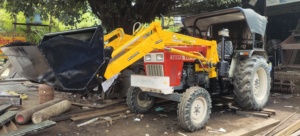 Cargador Frontal para Tractor Vishwakarma Agro, 45 HP, Hidráulico, 1200 kg, Garantía de 6 Meses - Product Image 3