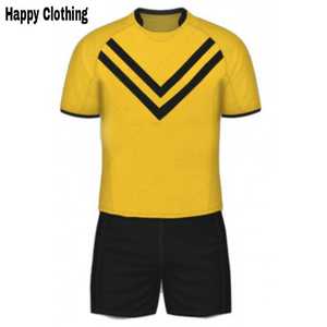 Uniforme de Rugby sublimado, camiseta y pantalones cortos, transpirables, de secado rápido - Product Image 5