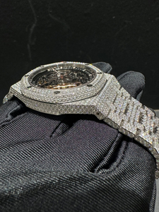 Relojes de Lujo con Incrustaciones de Moissanita, Probados con Diamantes, Plata 925, VVS, para Hombre - Product Image 3
