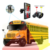 Cámara de Reversa OEM 1080P HD AHD IP68 Impermeable con Visión Nocturna, Pantalla Táctil de 10.36 Pulgadas, Ajuste Universal para Camiones y Autobuses