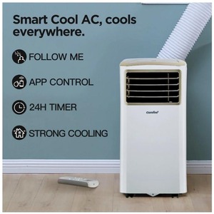 Aire Acondicionado Portátil de 9000 BTU con Control por Aplicación WiFi Inteligente, 3 en 1: Ventilador, Deshumidificador, R290, Temporizador de 24h, Función Follow Me, para Habitaciones de hasta 33m2 - Product Image 2