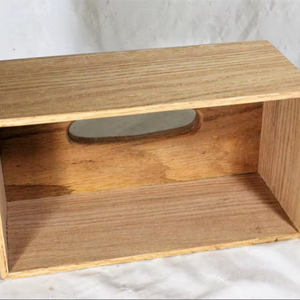 Luxury Walnut Tissue Box | Wooden Paper Holder for <b>Bathroom</b> & Living Room | Modern Desktop Storage Case | Home Decor <b>Organiser</b> - Product Image 3