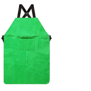 Applicable to Multiple Specifications Heat and Flame Resistant <b>Leather</b> Welding Work <b>Apron</b> with Pockets - Product Image 3