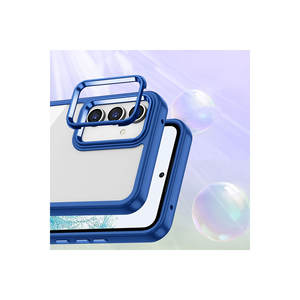 Coque en silicone Netzy SAFA Flora Series pour Samsung Galaxy A14 A53 A03S A33, dos vert, électroplaqué, silicone souple - Product Image 5