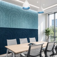 Panneau acoustique en feutre PET auto-adhésif facile à poser, 12 mm, dalles murales insonorisantes, panneau acoustique à coller pour la maison, le studio et le bureau