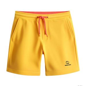 Pantalones cortos transpirables de algodón polar para hombre, pantalones cortos de tela de rizo de algodón para entrenamiento de verano e invierno - Product Image 1