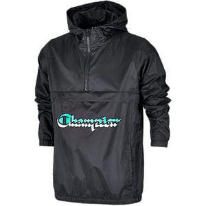 Champion Manorak <b>Windbreaker</b> Boys Jackets Color: <b>Black</b> 100% Authentic - Product Image 1