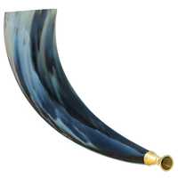 Corne de Viking authentique faite à la main, écologique, légère, en corne de bœuf naturelle polie, design Art Déco, pour mariage, fête, extérieur
