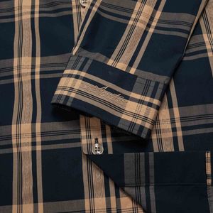 Aristino hombres verano rayas mandarín cuello transpirable antiarrugas secado rápido bambú mezcla vestido camisa venta al por mayor caliente - Product Image 5