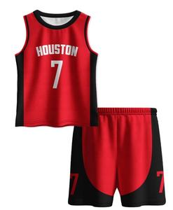 Maillot de basketball personnalisable imprimé pour homme, sans manches, col en V, coupe athlétique, 100 % polyester, anti-humidité, été-printemps - Product Image 2
