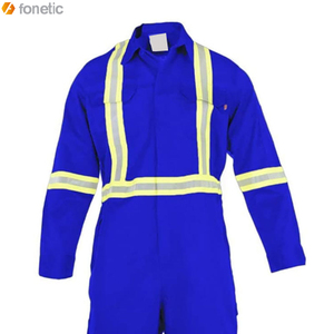 2022 nueva llegada ropa de trabajo ligera de alta calidad Impresión de logotipo personalizado mejor diseño PP mono de seguridad traje protector - Product Image 5