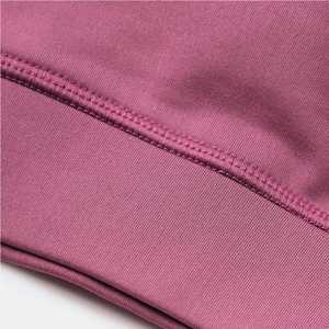 2025 New Arrival <b>Hot</b> Selling Breathable Comfortable Stylish Girls Sports Bra Ribbed Fabric Quick Dry Gym Running Bra For Women - Product Image 5