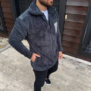 Chaqueta acolchada de camuflaje con doble botonadura Formal holgada para hombre, chaqueta acolchada de algodón transpirable con Cuello redondo en la parte delantera - Product Image 2