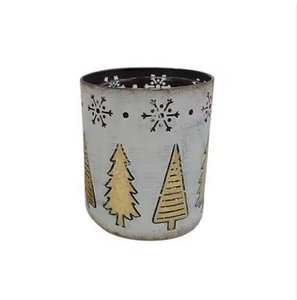 Candelabro de Aluminio Navideño de Lujo Hecho a Mano, Portavelas Duradero para Decoración de Interiores y Exteriores, Fiestas, Decoración de Año Nuevo - Product Image 1