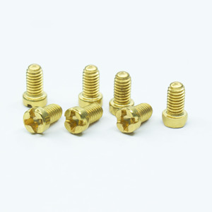 Vietnam Custom Fastener Brass Cheese Head Machine Screw OEM ODM M7x35mm ASTM A307 for HVAC Sensor Modules - Product Image 3