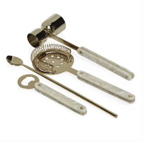 Juego completo de herramientas de barra portátil de buena venta con kit de accesorios de barra de acero inoxidable, regalos, juego de coctelera de India - Product Image 4