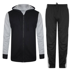 Oem Tech Fleece Regular Fit Unisex Solid Lightweight Breathable Streetwear <b>Tracksuit</b> Sweatsuit Set with Sweatpants and Hoodie - Product Image 4