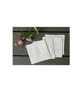 Dessous de verre double face 100% pur lin Personnalisez la couleur Nouveau design Dessous de verre en coton lin de haute qualité Dessous de verre en lin bon prix - Product Image 6