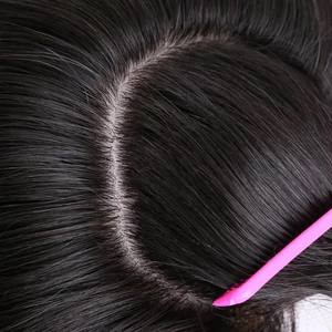 Onda del cuerpo 13x4 transparente encaje Frontal Bob peluca pelucas de cabello humano 180 onda corta encaje Frontal Bob pelucas para mujeres - Product Image 5