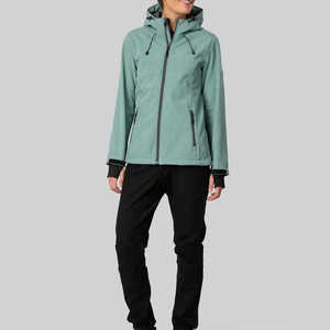 Nouveau manteau coupe-vent imperméable et chaud avec poches pour femmes automne hiver à manches longues veste extérieure souple pour femmes - Product Image 5